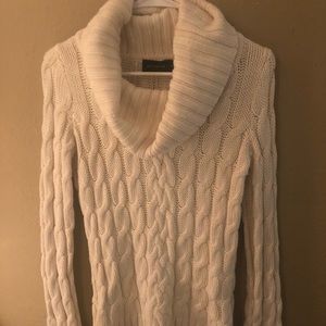 Cable knit sweater